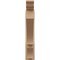 Ekena Millwork 5 1/2-in W x 30-in D x 30-in H Balboa Trad Rough Cedar Woodgrain TimberThane Outlooker, Primed Tan OUTUR055X30X30BOA04RCPR - alternate 4